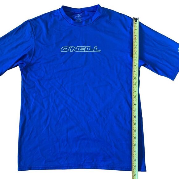 O'Neill Men's Blue Rash Guard Size Medium - Picture 8 of 8